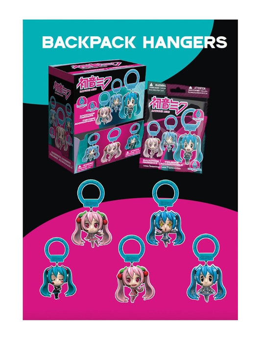 Hatsune Miku PVC Backpack Hangers (1 random)