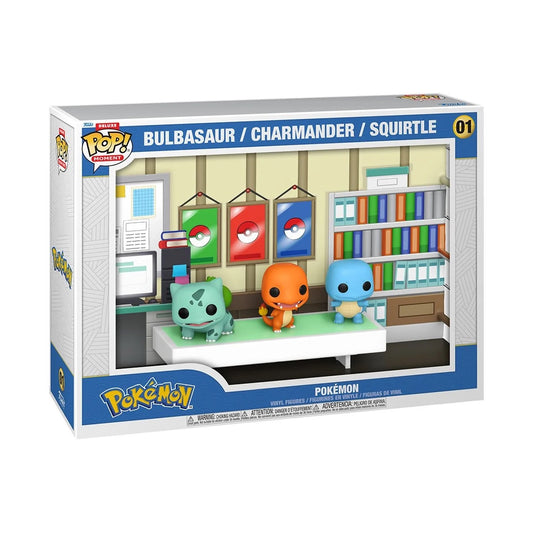 Funko Pop! Moments Deluxe Pokemon - Bulbasaur Charmander Squirtle
