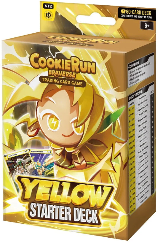 CookieRun Braverse - Brave Begining Starter Deck - Yellow