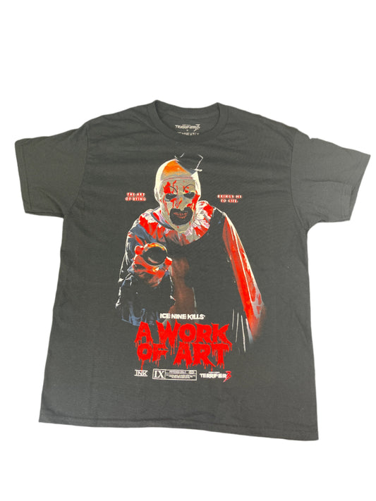 Terrifier X Ice Nine Kills Work of Art T-Shirt